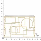 Consolă dreptunghiulară modernă din fier și oglindă - Billie Viadurini