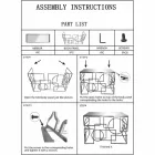 Consolă dreptunghiulară modernă din fier și oglindă - Billie Viadurini
