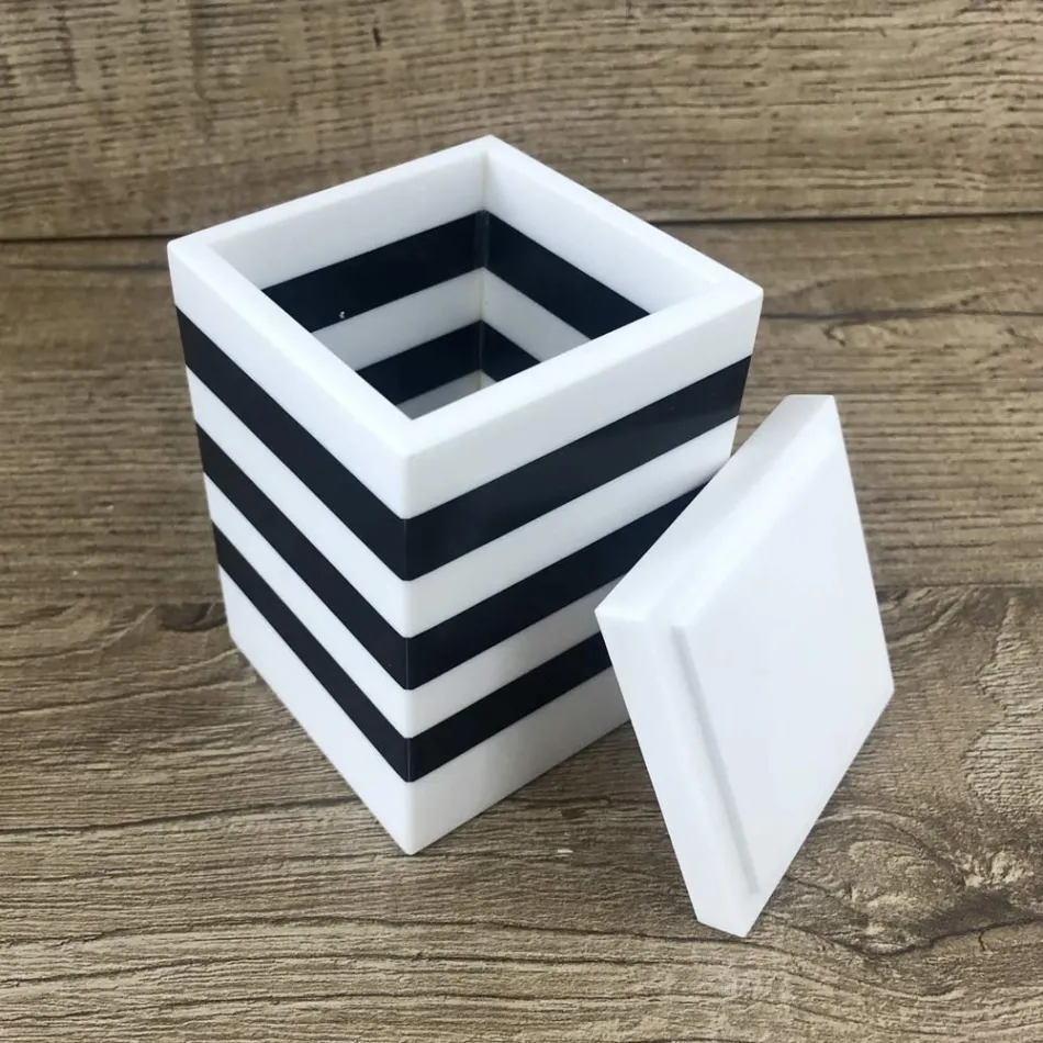 Recipient pentru condimente cu capac de corian italian de înaltă calitate - condimentat Viadurini