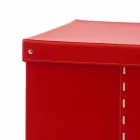 Cutie modernă de depozitare din piele regenerată Fabricată în Italia - Gabry Viadurini