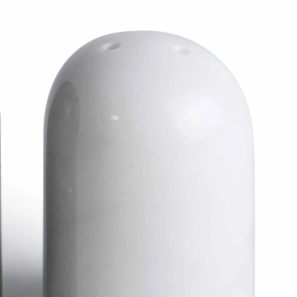 Containere cu sare și ardei din marmura Carrara și Marquinia Made in Italy - Xino Viadurini