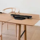 Pereche de tăvi din oțel lăcuit negru sau auriu Design modern - Savona Viadurini