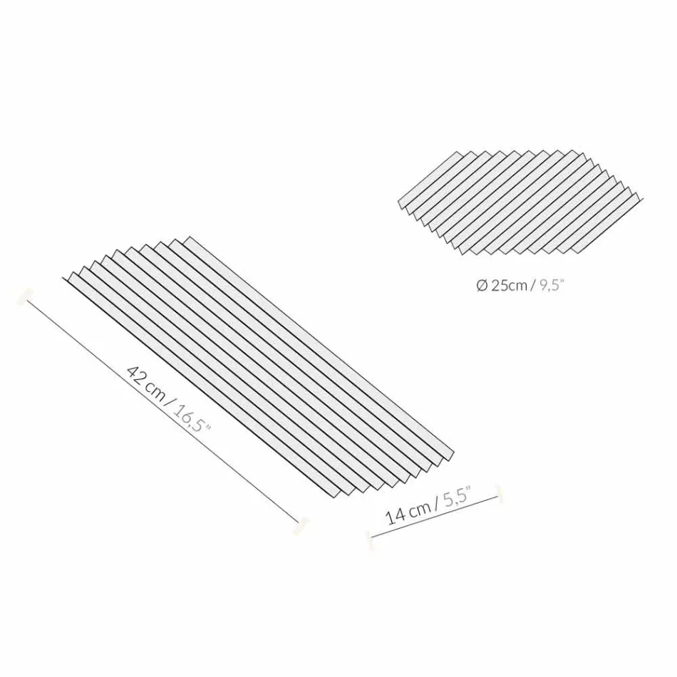 Pereche de tăvi din oțel lăcuit negru sau auriu Design modern - Savona Viadurini