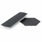 Pereche de tăvi din oțel lăcuit negru sau auriu Design modern - Savona Viadurini