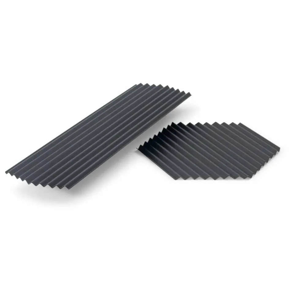 Pereche de tăvi din oțel lăcuit negru sau auriu Design modern - Savona Viadurini