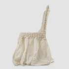 Husa de scaun eleganta cu spatar pentru living din in brodat - Panteo Viadurini