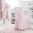 Husa de scaun eleganta pentru living din bumbac colorat cu spatar - Filippa Viadurini