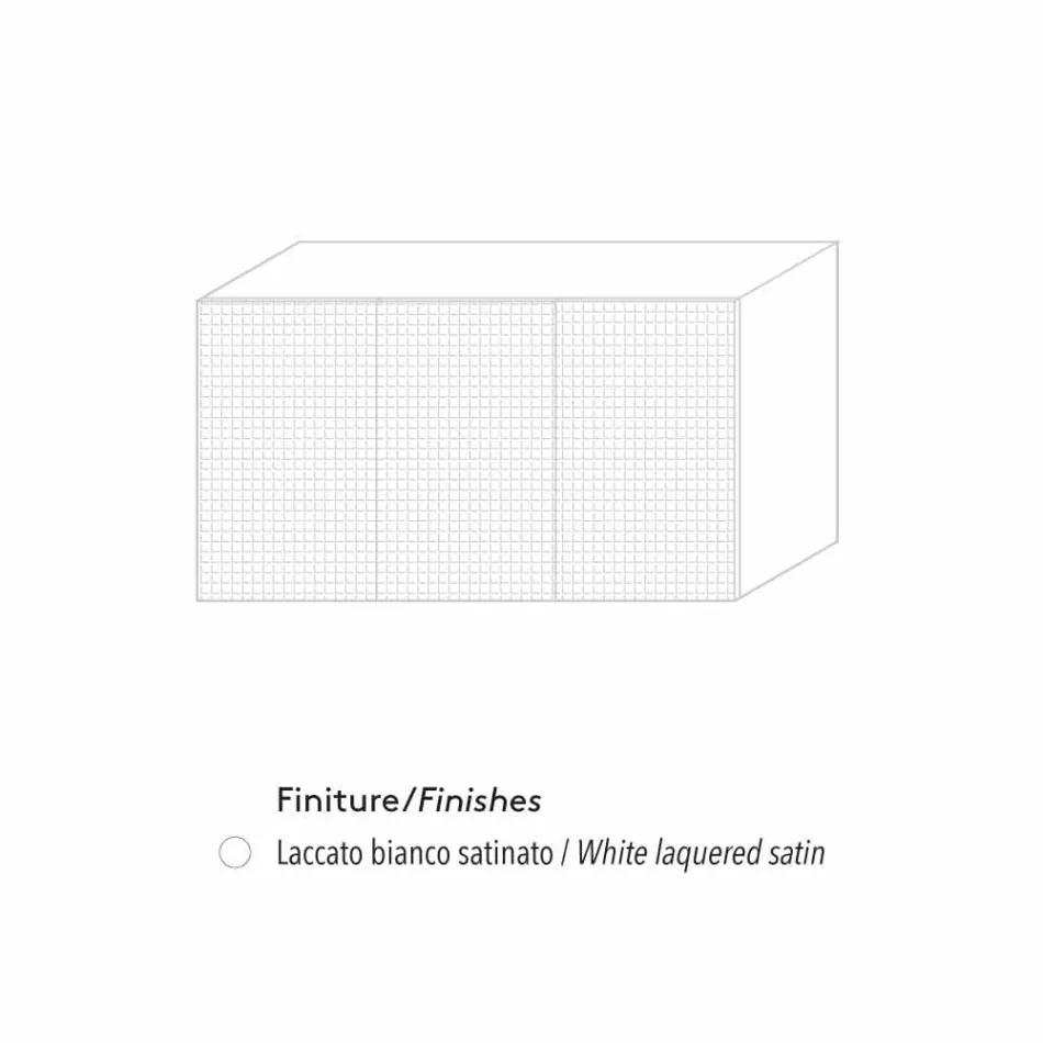 Comoda cu două uși negre cu 2 usi si sertar smulgere Flora Viadurini