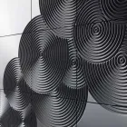 Bufetă cu 8 uși cu design modern Ardesia, alb, negru sau auriu Viadurini