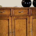 Bufetă clasică din lemn de nuc de lux Bassano Made in Italy - Richard Viadurini