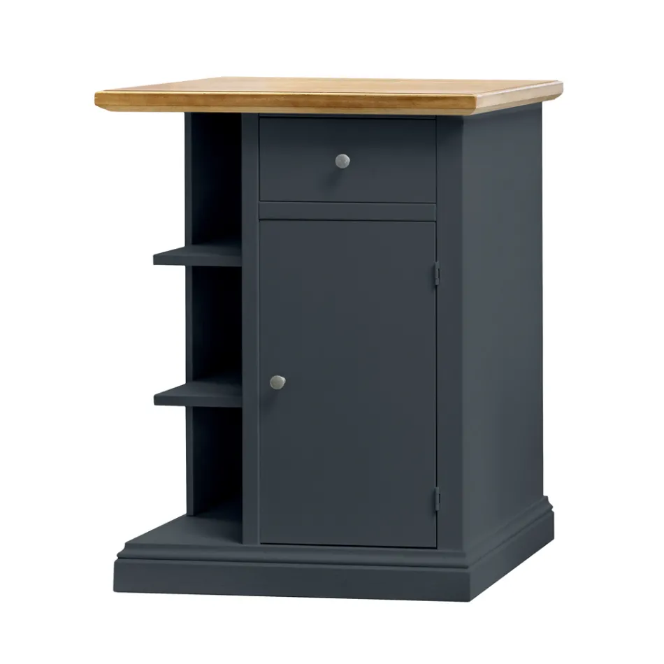 Bufetă cu 1 Ușă, 1 Sertar și 3 Compartimente Deschise Made in Italy - Hoder Viadurini