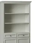 Bufetă cu 2 Uși, 2 Sertare și 2 Rafturi Deschise Made in Italy - Camene Viadurini