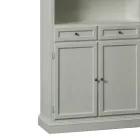 Bufetă cu 2 Uși, 2 Sertare și 2 Rafturi Deschise Made in Italy - Camene Viadurini