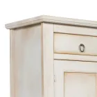 Bufetă cu 2 uși și 2 sertare în diferite finisaje Made in Italy - Hanuman Viadurini