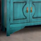 Bufetă cu 3 uși și 3 sertare în diferite finisaje Made in Italy - Ganesha Viadurini