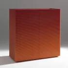 Bufet de living cu 2 uși, finisaj diamantat, fabricat în Italia - Sagittario Viadurini