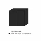 sideboard Design cu 2 usi model alb, negru sau auriu Flora Viadurini