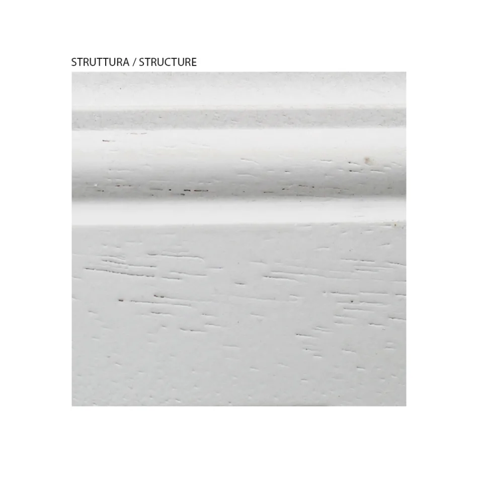 Bufetă din lemn cu 2 sertare și 2 uși Made in Italy - Uller Viadurini