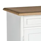 Bufetă din lemn cu 3 sertare și 3 uși Made in Italy - Uller Viadurini