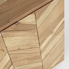 Bufetă din Lemn de Salcâm cu 2 Uși și 3 Sertare Design Homemotion - Carla Viadurini