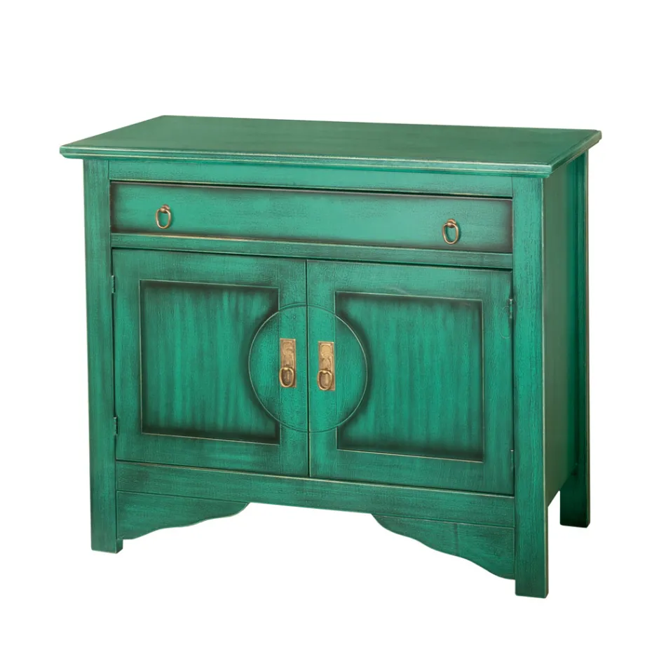 Bufetă din lemn cu diferite finisaje Made in Italy - Ashvin Viadurini