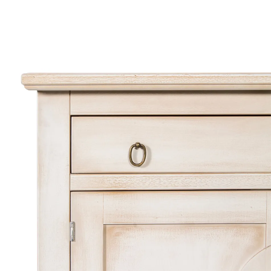 Bufetă din lemn cu diferite finisaje Made in Italy - Ashvin Viadurini