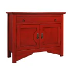 Bufetă din lemn cu diferite finisaje Made in Italy - Ashvin Viadurini