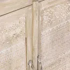 Buffet din lemn de mango cu decorațiuni incrustate manual - Zotto Viadurini