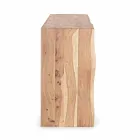 Buffet modern din lemn de salcâm cu 2 uși și 3 sertare Homemotion - Lauro Viadurini