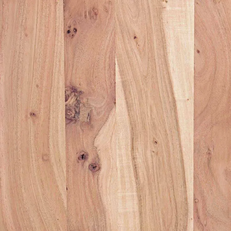 Buffet modern din lemn de salcâm cu 2 uși și 3 sertare Homemotion - Lauro Viadurini