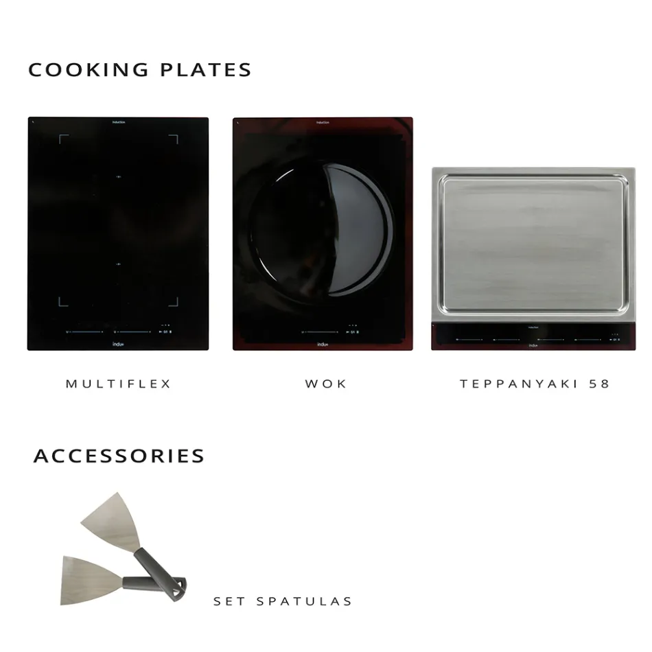 Bucătărie în aer liber 140x65x93 cm din tec solid și aluminiu - Convivial Viadurini