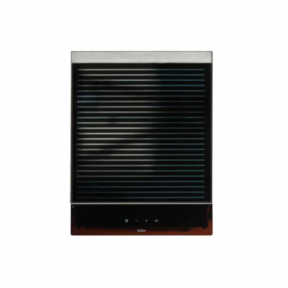 Bucătărie modernă de grădină în aer liber pe roți din lemn și oțel - Buoncalliope Viadurini