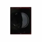 Bucătărie modernă pe roți pentru grădină în aer liber din lemn și oțel - Calliope Viadurini