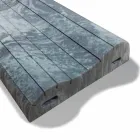 Pernă dublu val în Memory Xform 11 cm înălțime Made in Italy - Curly Viadurini