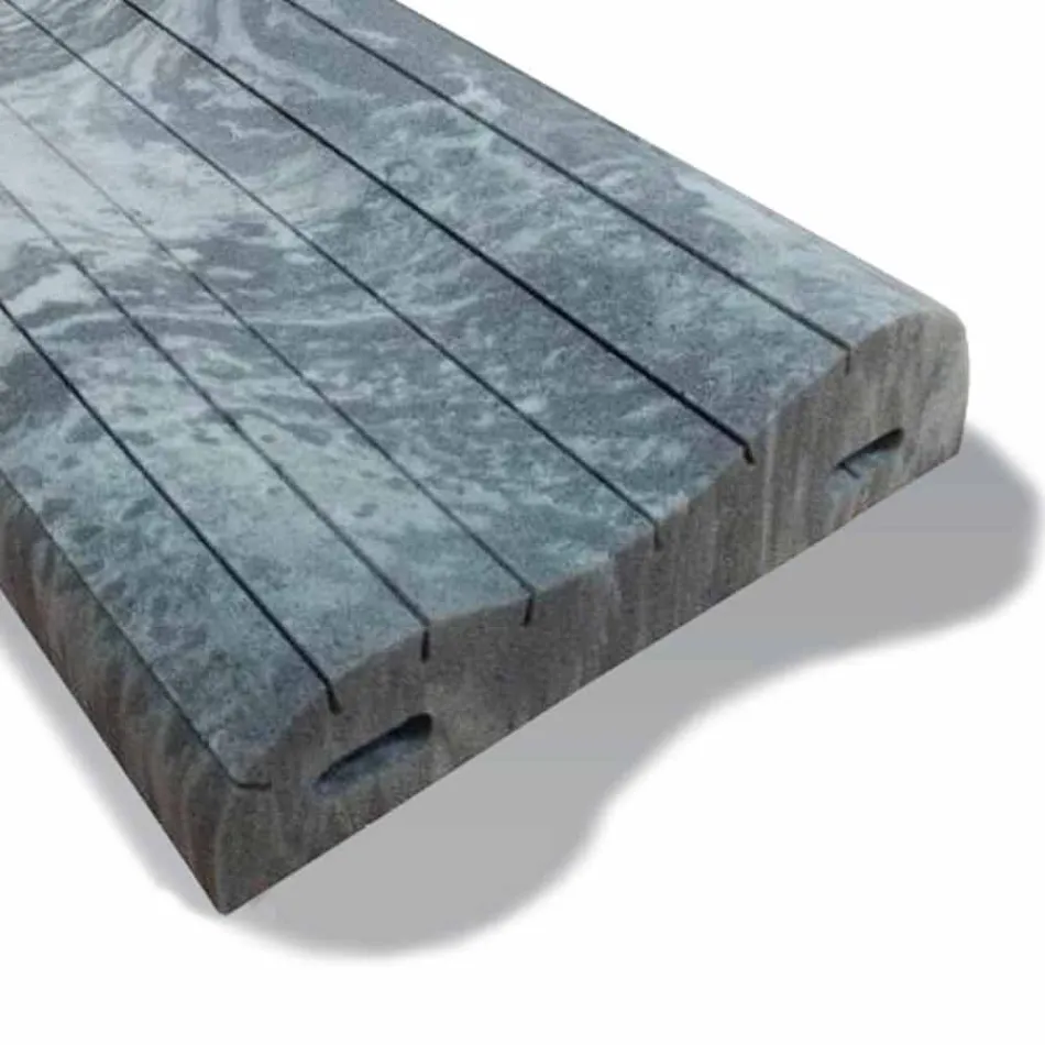 Pernă dublu val în Memory Xform 11 cm înălțime Made in Italy - Curly Viadurini