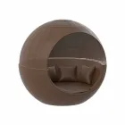 Pat de zi de grădină cu design rotund de lux cu umbrelă de soare - Ulm Moon by Vondom Viadurini