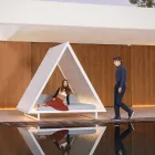 Pat de zi de grădină de lux din aluminiu și țesătură - Frame Vineyard de la Vondom Viadurini