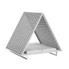 Pat de zi de grădină de lux din aluminiu și țesătură - Frame Vineyard de la Vondom Viadurini