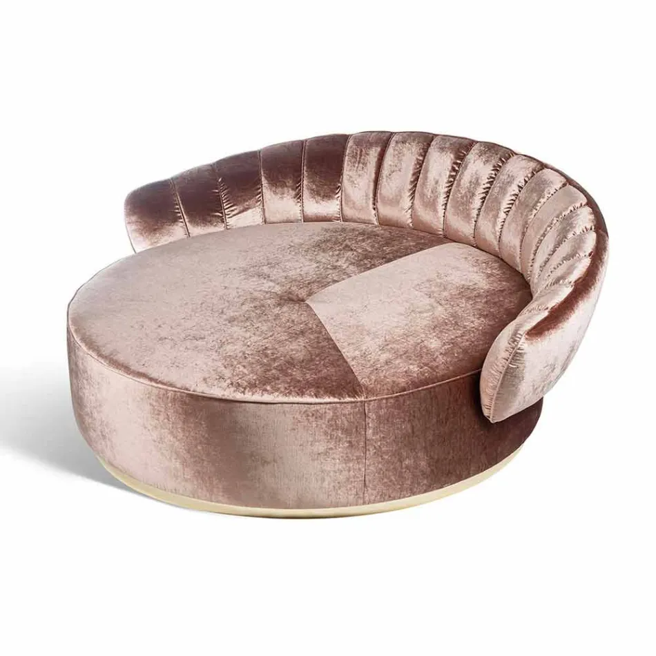 Daybed în tesatura 100% Made in Italy Belle 2 Viadurini