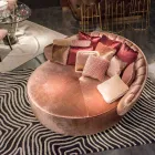 Daybed în tesatura 100% Made in Italy Belle 2 Viadurini