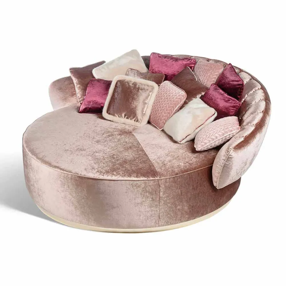 Daybed în tesatura 100% Made in Italy Belle 2 Viadurini