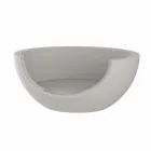 Pat de zi pentru design circular de lux în aer liber în polietilenă - Ulm Moon de Vondom Viadurini