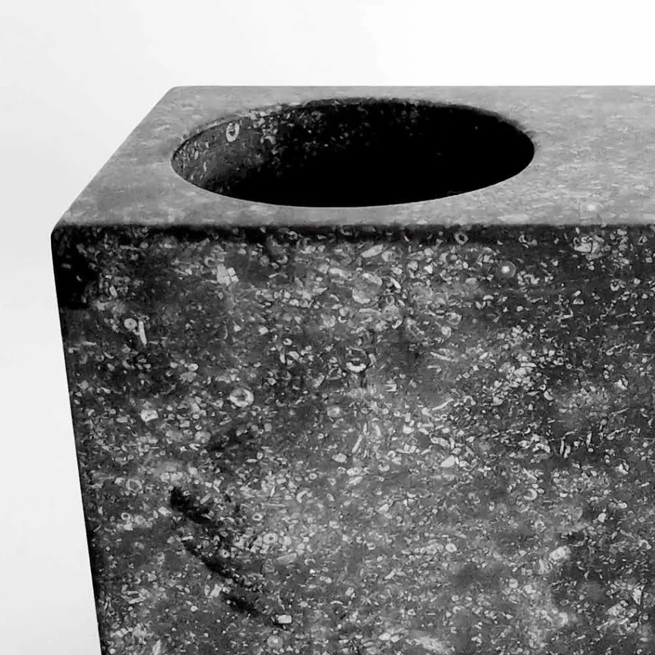 Distribuitor de săpun lichid cu sticlă de marmură fabricat în Italia - Clik Viadurini