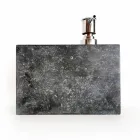 Distribuitor de săpun lichid cu sticlă de marmură fabricat în Italia - Clik Viadurini