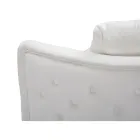 Canapea 2 locuri tapițată în catifea cu picioare de fier - Annetta Viadurini