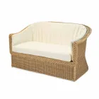 canapea 2 locuri din grădina de polietilenă manual Jonny Viadurini