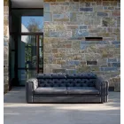 Canapea de living cu 2 locuri cu tetiera inclinabila Made in Italy - Dezlantuita Viadurini