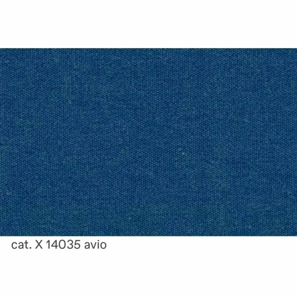 Canapea cu 2 locuri din bumbac cu cuburi laterale din MDF Made in Italy - Damasc Viadurini