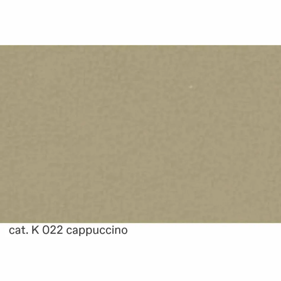 Canapea cu 3 locuri acoperită din piele cu picioare de nuc Made in Italy - Alessandria Viadurini