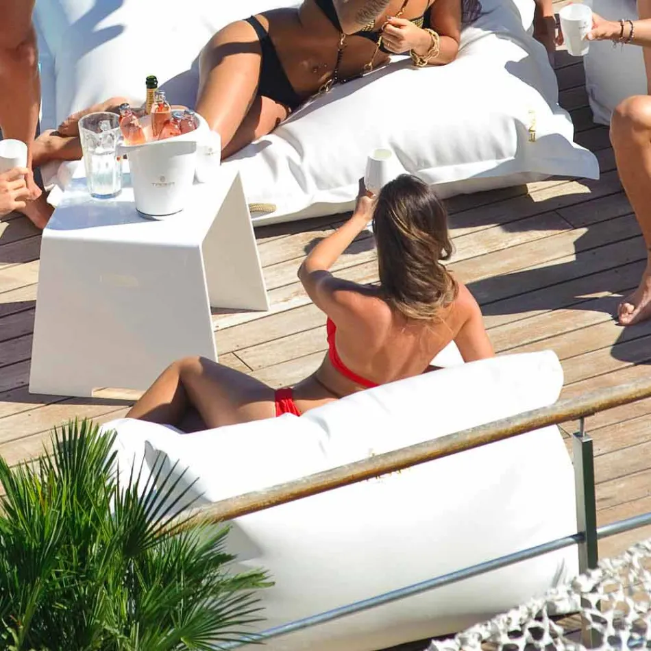 Canapea Cloud piele Faux Trona nautice Eco-Friendly Made in Italy Viadurini